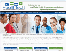 Tablet Screenshot of healthtechrm.com